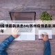 苏州疫情最新消息84/苏州疫情最新消息2024年