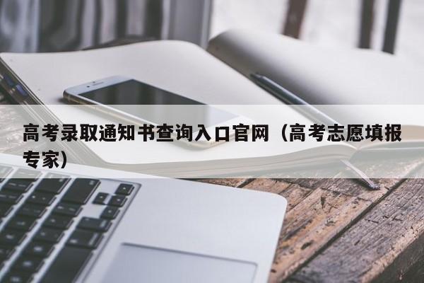 高考录取通知书查询入口官网(高考志愿填报专家)